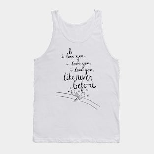 Songbirds Are Singing, Black Tank Top